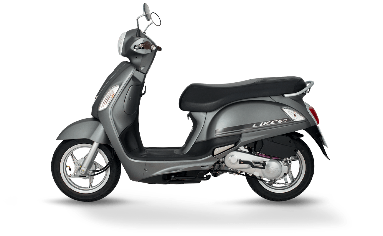 Xe Tay Ga 50cc Kymco Like Xám