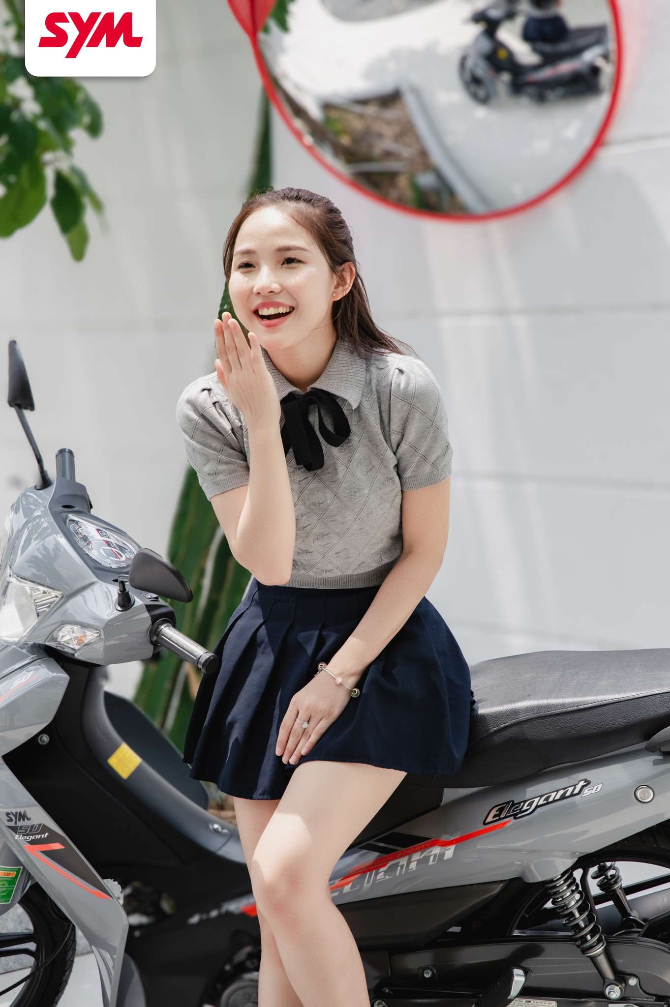 SYM Elegant 50cc: Lựa chọn xe số gọn gàng