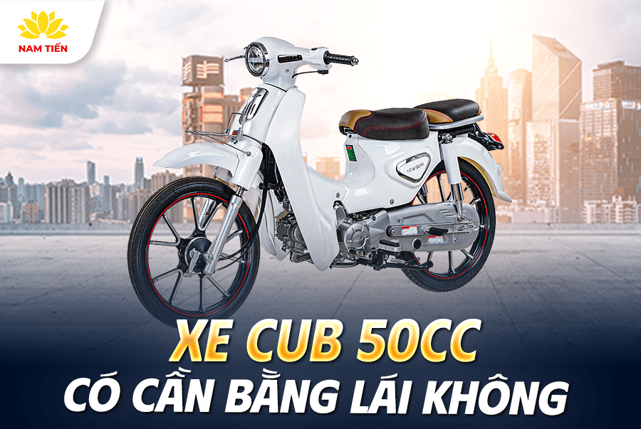 Xe Cub 50 Có Cần Bằng Lái Không?