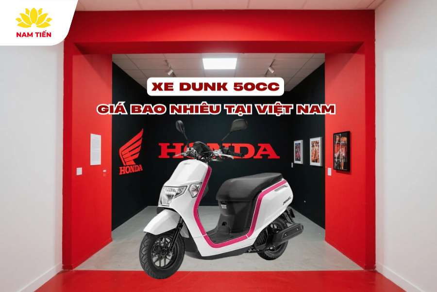 Xe Dunk 50cc Giá Bao Nhiêu Tại Việt Nam?