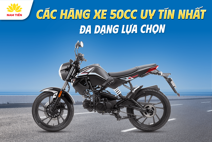 Các Hãng Xe 50cc Uy Tín Nhất – Đa Dạng Lựa Chọn