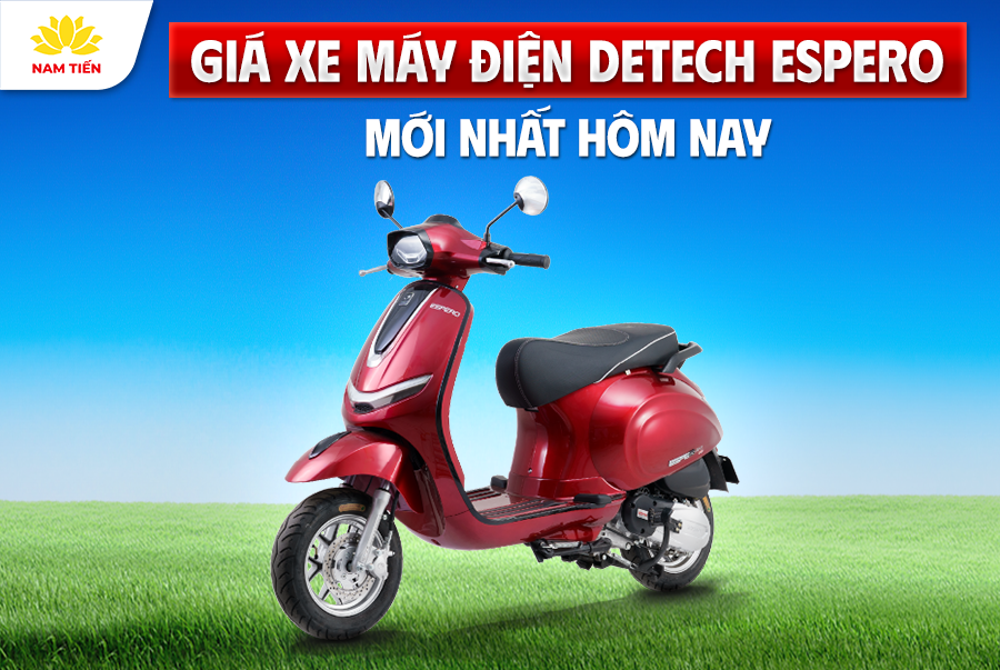 Giá Xe Máy Điện Detech Espero Mới Nhất Hôm Nay