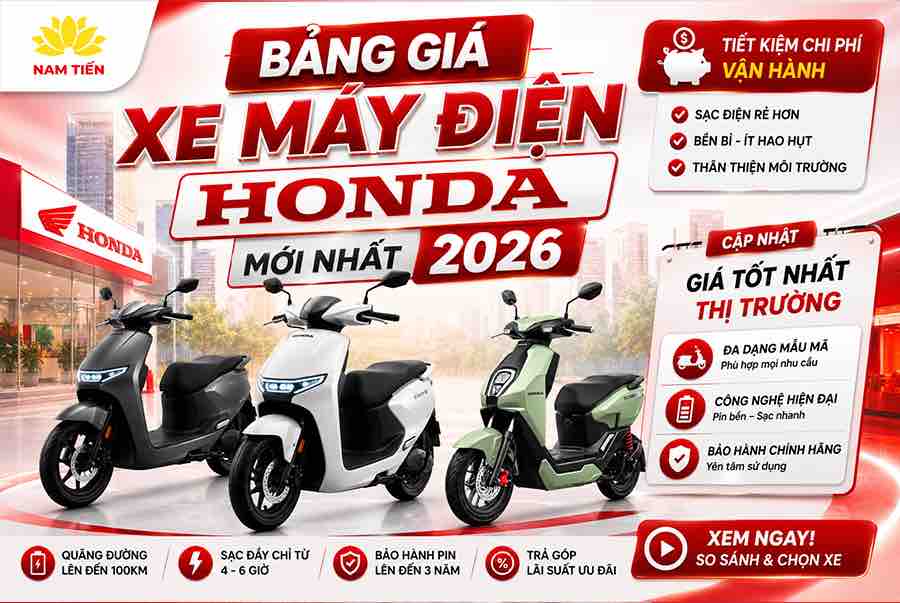 bang-gia-xe-may-dien-honda-moi-nhat-2026