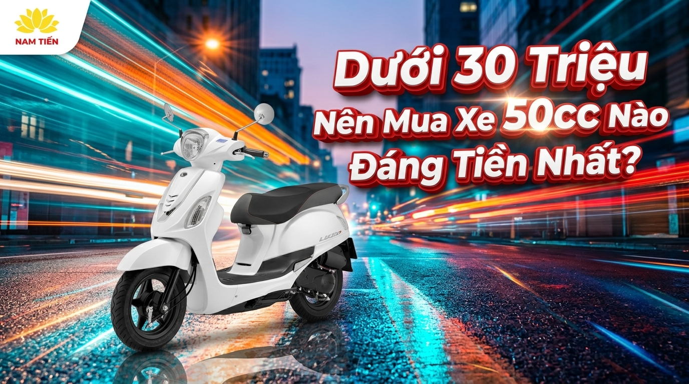 Dưới 30 Triệu Nên Mua Xe 50cc Nào Đáng Tiền Nhất?