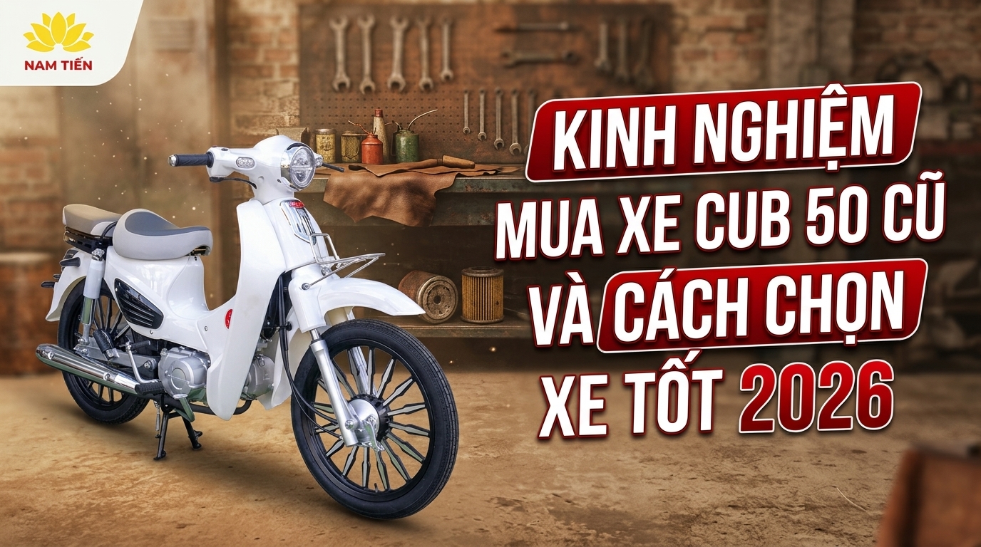 Kinh Nghiệm Mua Xe Cub 50 Cũ Và Cách Chọn Xe Tốt 2026