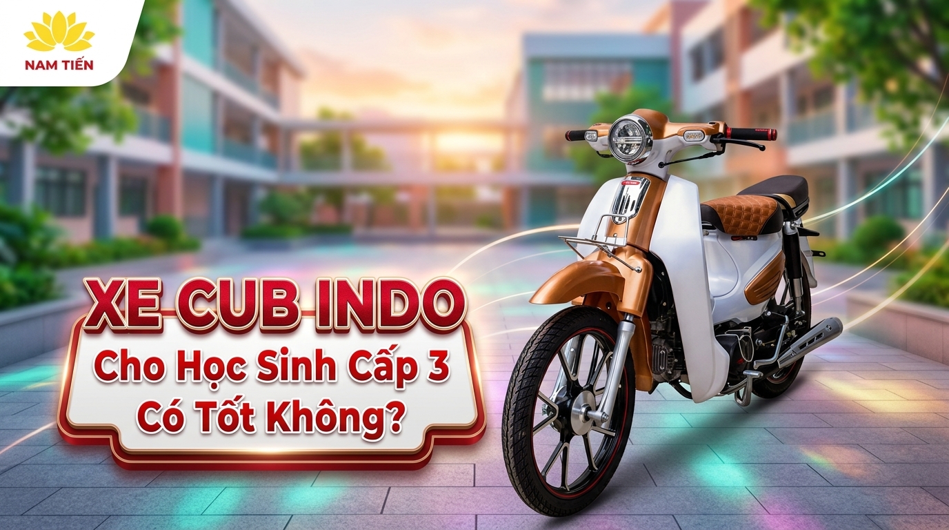 Xe Cub Indo Cho Học Sinh Cấp 3 Có Tốt Không?