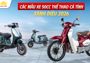 Các Mẫu Xe 50cc Thể Thao Cá Tính, Sành Điệu 2026