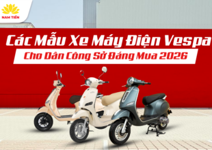 Các Mẫu Xe Máy Điện Vespa Cho Dân Công Sở Đáng Mua 2026