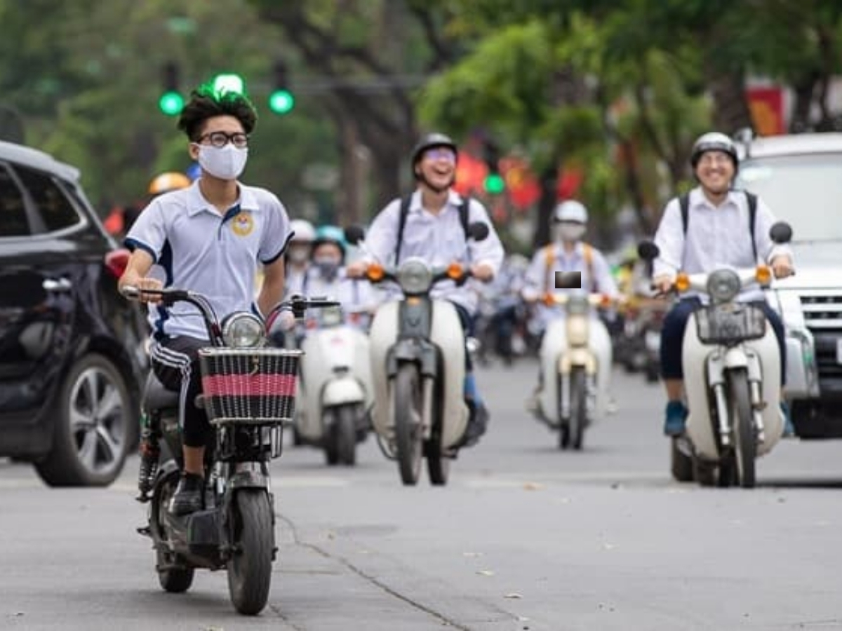 Những điều cần nhớ khi cho học sinh đi xe