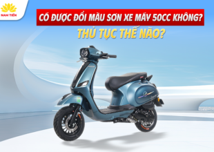 Có Được Đổi Màu Sơn Xe Máy 50cc Không? Thủ Tục Thế Nào?