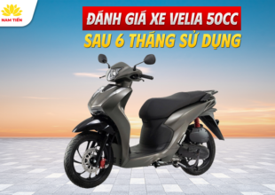 Đánh Giá Xe Velia 50cc Sau 6 Tháng Sử Dụng