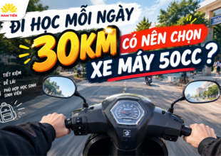 Đi Học Mỗi Ngày 30km Có Nên Chọn Xe Máy 50cc?