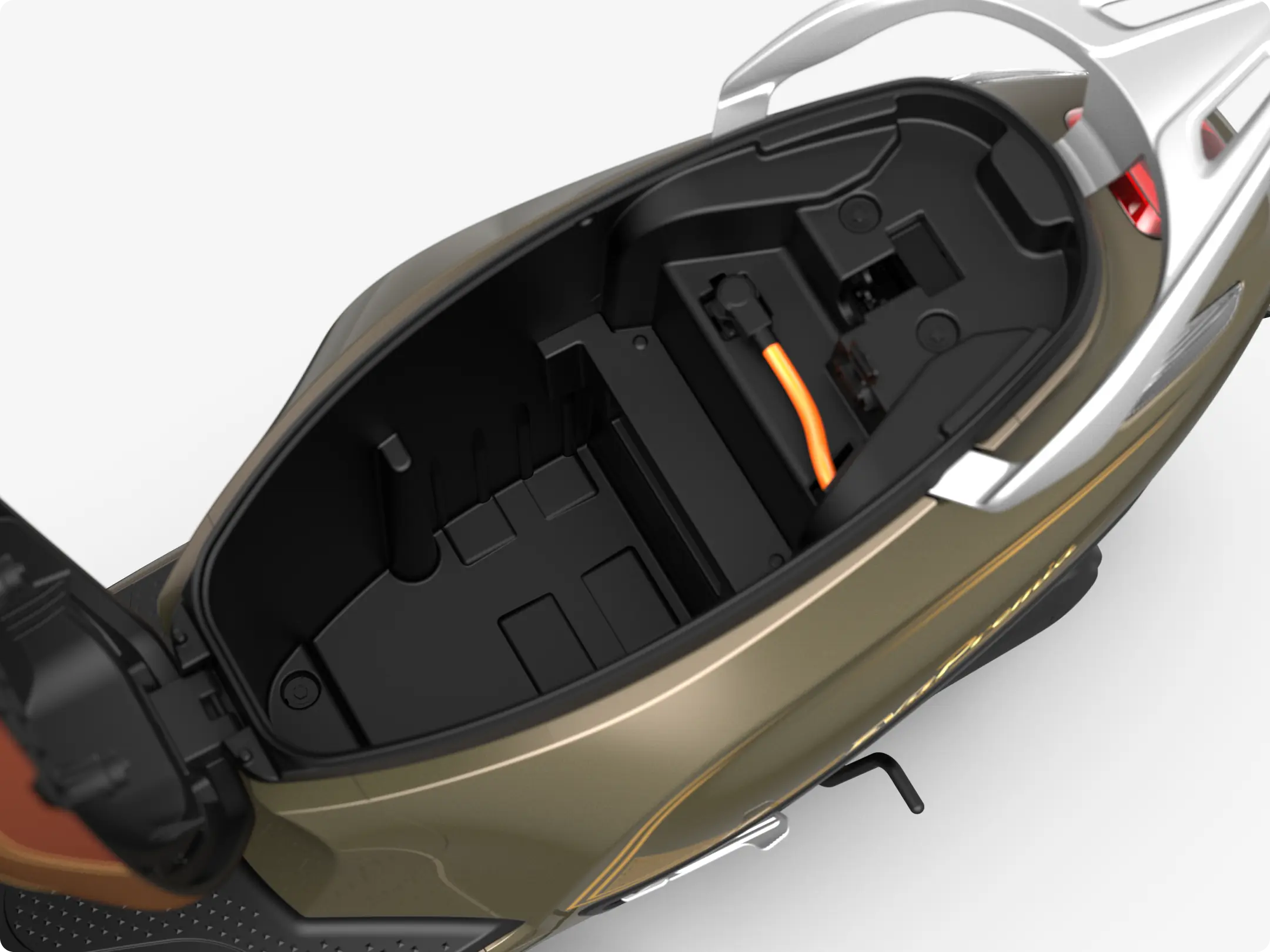 Động cơ 2.250 W, đi tối đa 262 km với hai pin