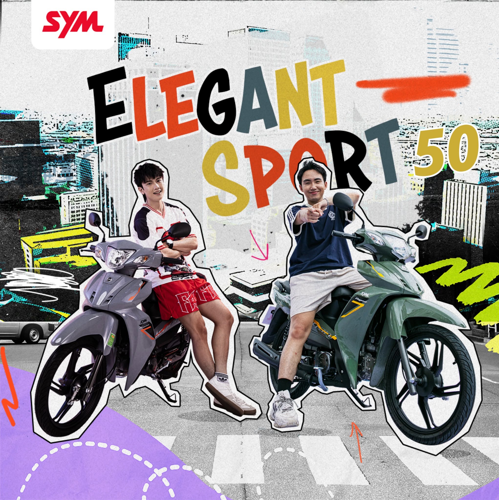 Elegant 50cc giá bao nhiêu? Cập nhật giá từng màu