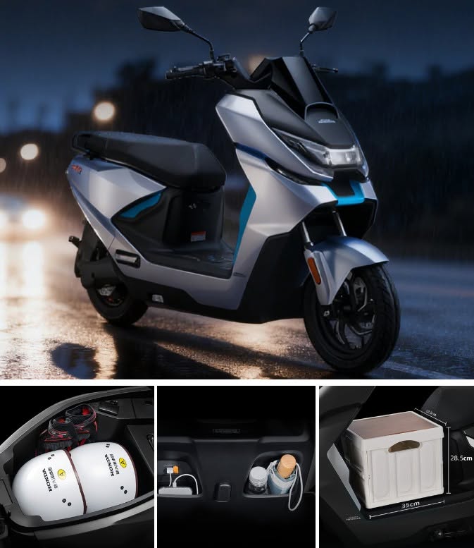 Honda DM8: Cốp 31 lít, trang bị nhiều công nghệ
