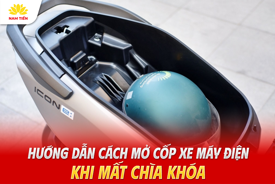 Hướng Dẫn Cách Mở Cốp Xe Máy Điện Khi Mất Chìa Khóa