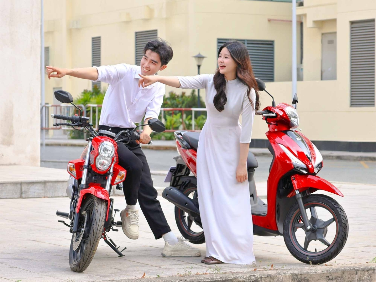 Làm sao để học sinh đi xe 50cc an toàn?