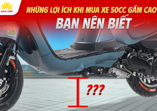 Những Lợi Ích Khi Mua Xe 50cc Gầm Cao Bạn Nên Biết