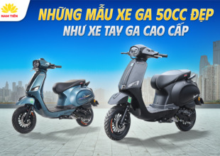 Những Mẫu Xe Máy Xăng 50cc Đẹp Như Xe Tay Ga Cao Cấp