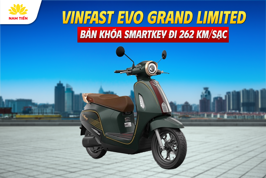 VinFast Evo Grand Premia – Xe Điện 2 Pin Mới, Có Số Lùi