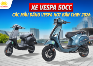 Xe Vespa 50cc – Các Mẫu Dáng Vespa Hot Bán Chạy 2026